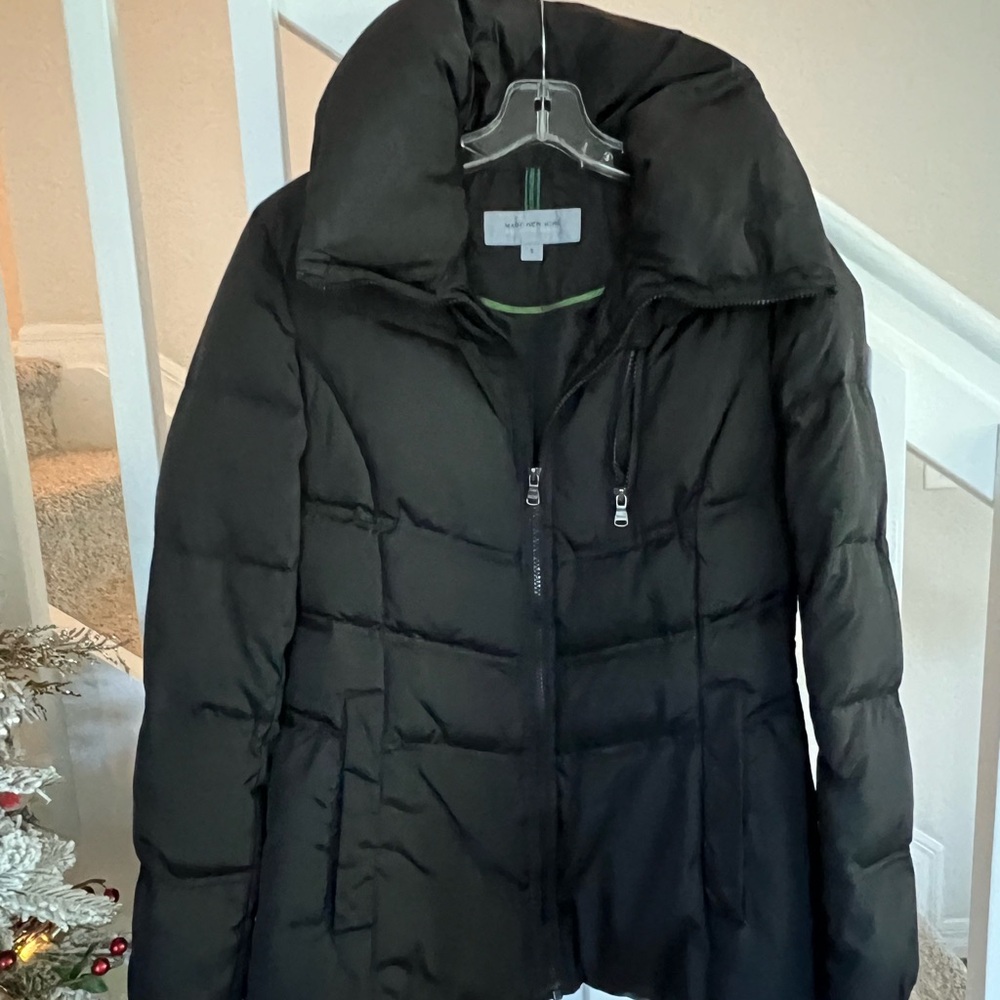 Women's Andrew Marc Black Down Puffer Jacket